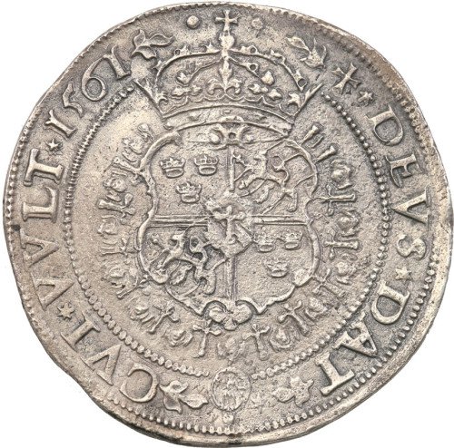 Erik XIV (1560-1568) Daler 1561, Sztokholm