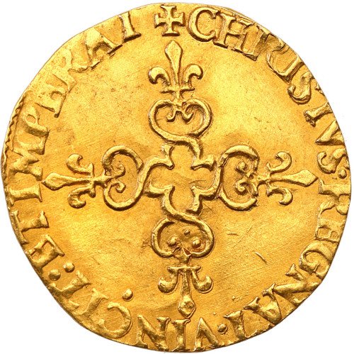 Henryk Walezy. Ecu d’or 1575 A NGC AU55 (MAX) - RZADKOŚĆ