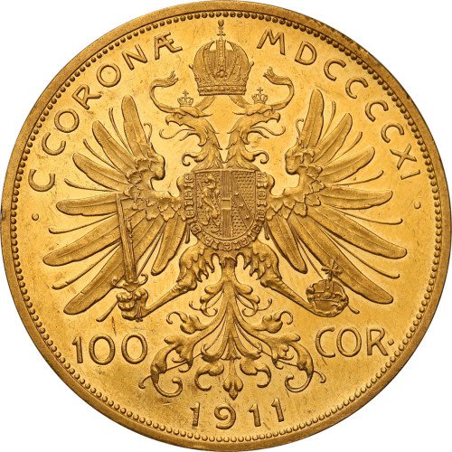 Austria. Franciszek Józef. 100 koron 1911, Wiedeń