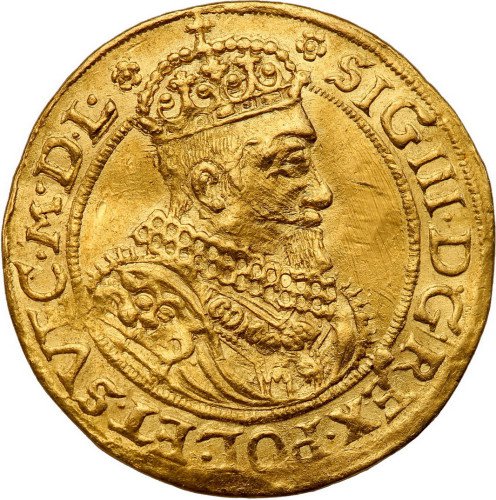 Zygmunt III Waza Dukat 1630, Toruń ex. Styka collection