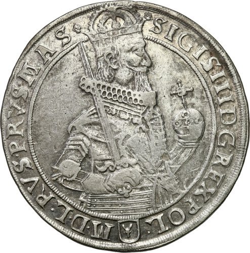 Zygmunt III Waza. Talar 1631, Bydgoszcz RZADKOŚĆ R6 - ZNANE DO 40 SZTUK!
