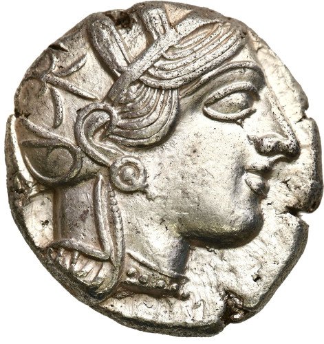 Grecja, Tetradrachma, 454 – 404 r.p.n.e., Ateny