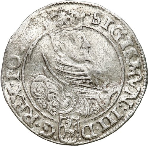 Zygmunt lll Waza. Grosz 1596, Bydgoszcz - RZADKOŚĆ R5
