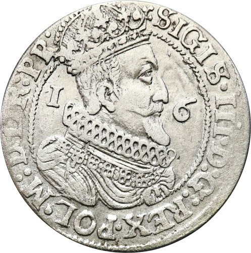 Zygmunt III Waza. Ort (18 groszy) 1624, Gdańsk
