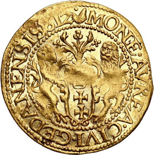 Zygmunt III Waza. Dukat 1612, Gdańsk - WYŚMIENITY