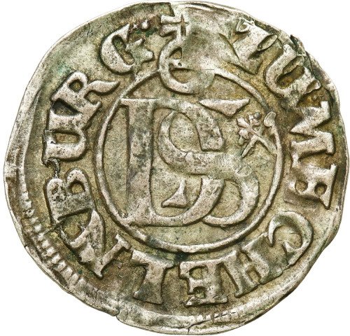 Niemcy, Mecklenburg-Güstrow. Johann Albrecht II (1611-1636). Doppelschilling 1618.