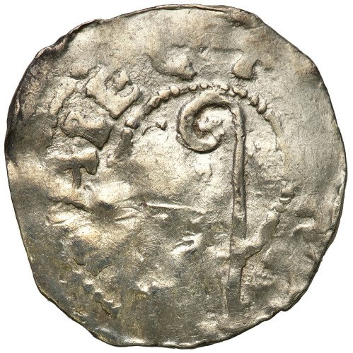 Niderlandy,Dolna Lotaryngia. Konrad II (1024-1039). DenarSt.Maria - RZADKI