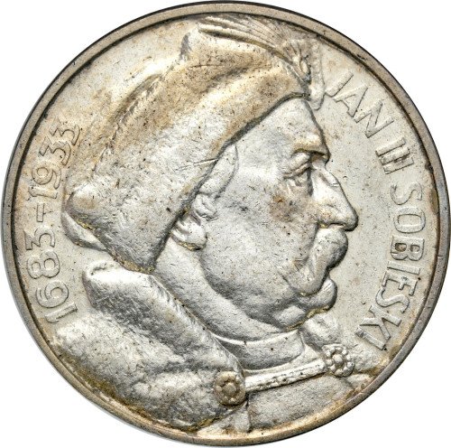 II RP. 10 złotych 1933 Sobieski 